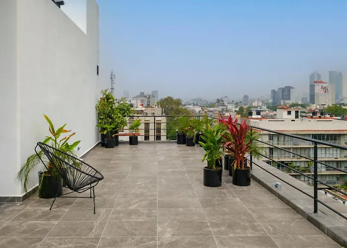 Brand New 1 Bedroom In Roma Norte - Rooftop *