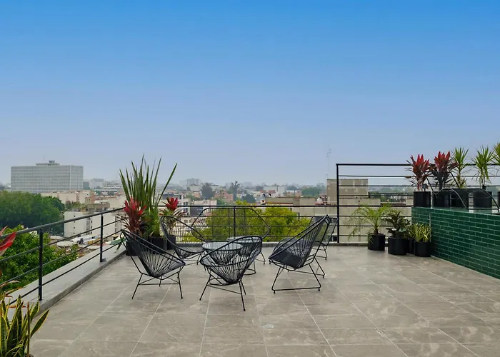 Brand New 1 Bedroom In Roma Norte - Rooftop * Cidade do México