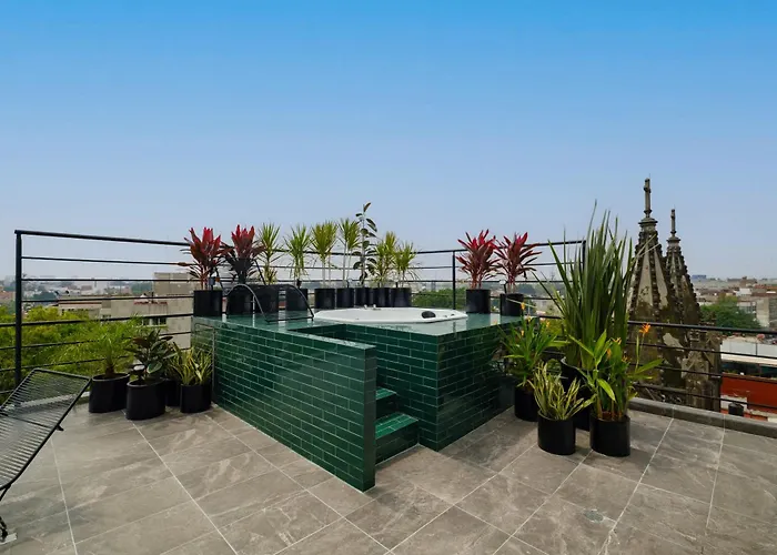 Brand New 1 Bedroom In Roma Norte - Rooftop Casa de férias *