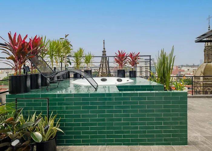 Brand New 1 Bedroom In Roma Norte - Rooftop Casa de férias