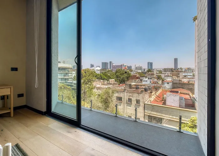 Casa de férias Brand New 1 Bedroom In Roma Norte - Rooftop Cidade do México
