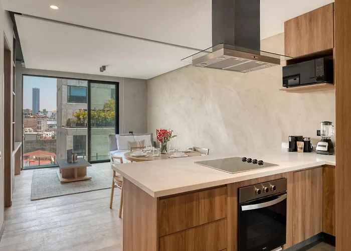Brand New 1 Bedroom In Roma Norte - Rooftop Casa de férias