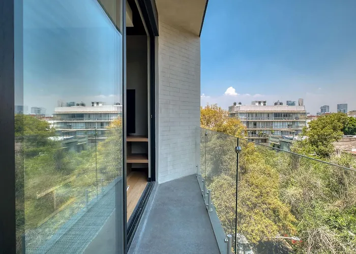 Casa de férias Brand New 1 Bedroom In Roma Norte - Rooftop